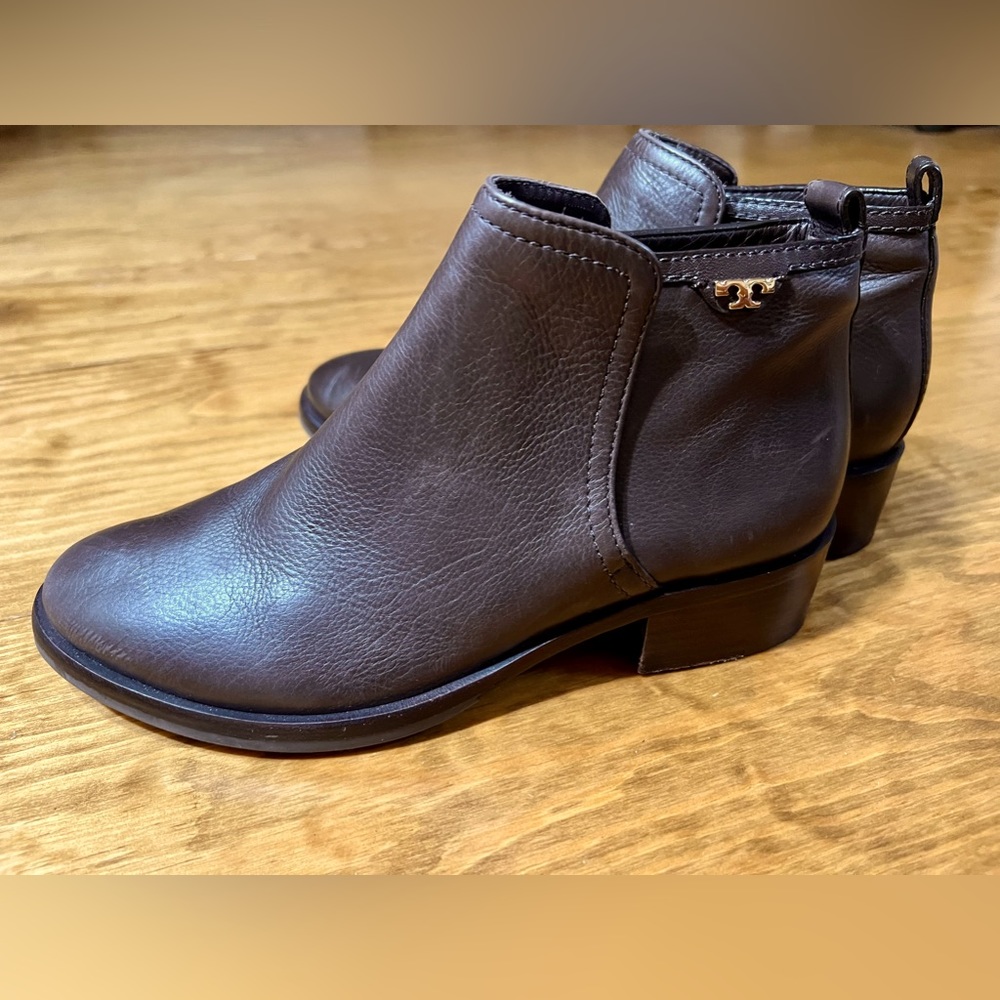 Tory Burch Leather Booties